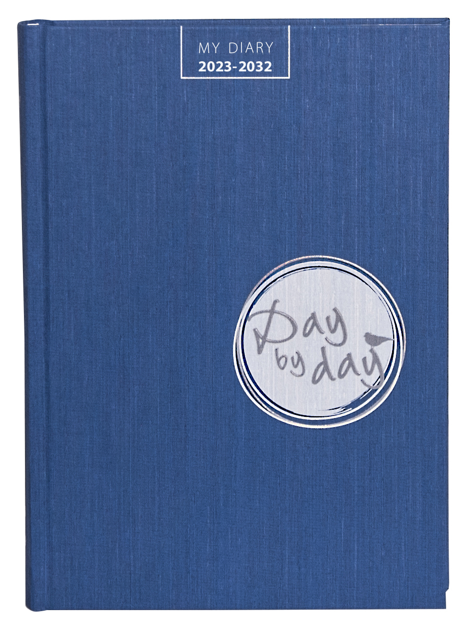 My Diary 2023-2032 - ocean blue